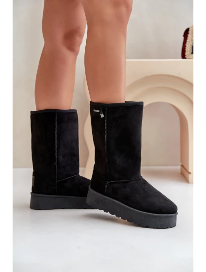 Vysoké Sněhule Na Platformě Big Star model 21679175 Černé - Big Star Shoes