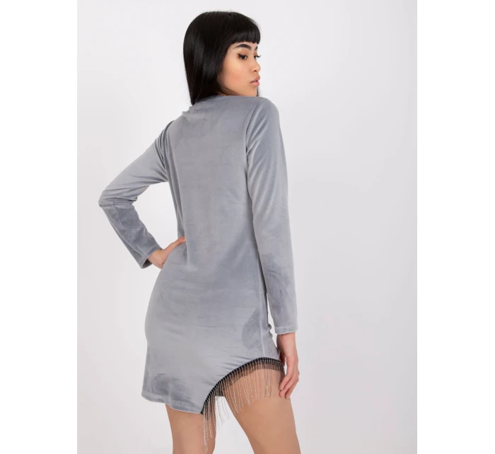 Šaty DHJ SK 6509.82P šedá