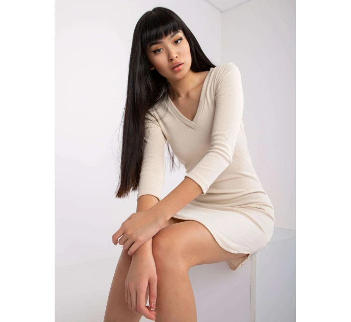 Šaty RV SK 7453.63 světle béžová