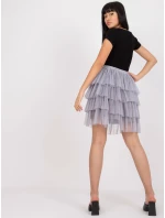 Sukně TW SD BI model 17302243 šedá - FPrice Sukně TW SD BI model 17302243 šedá - FPrice