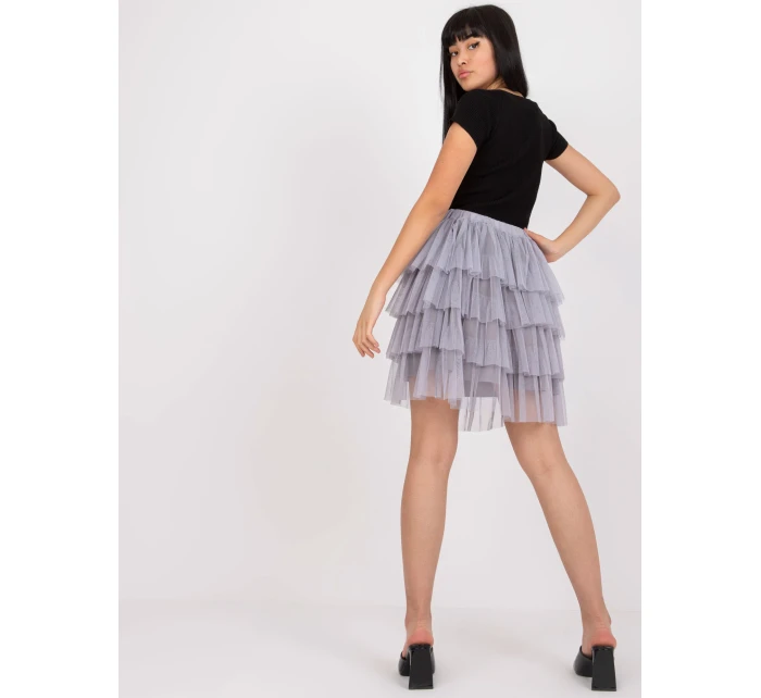 Sukně TW SD BI model 17302243 šedá - FPrice Sukně TW SD BI model 17302243 šedá - FPrice