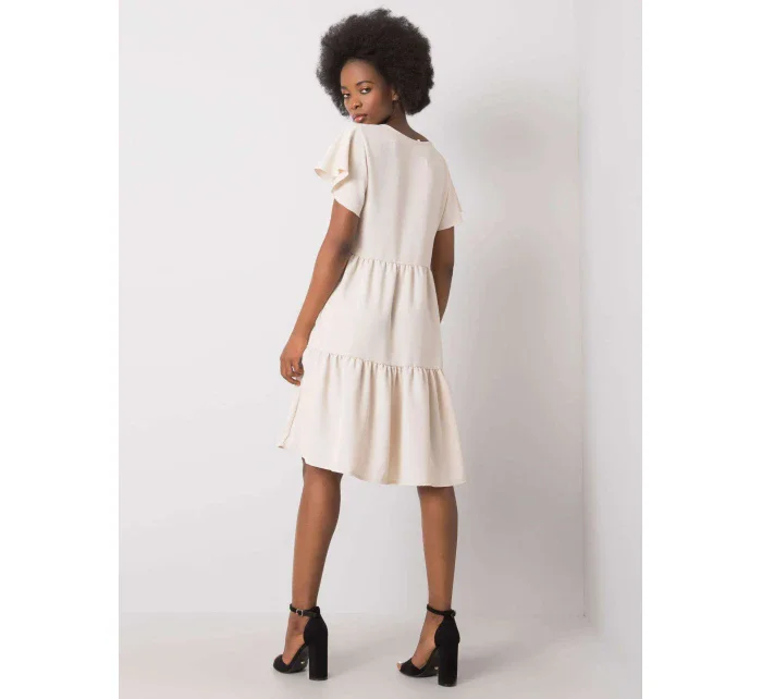 Šaty WN SK 842.01P světle béžová