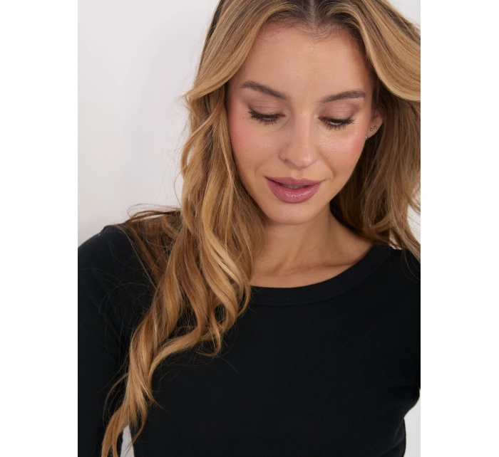 Bluzka WT BZ model 21875426 czarny - FPrice Bluzka WT BZ model 21875426 czarny - FPrice