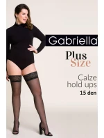 Dámské punčochy LYCRA PLUS SIZE - GABRIELLA Dámské punčochy LYCRA PLUS SIZE - GABRIELLA