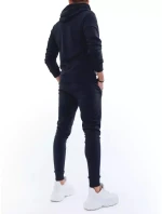 Pánské tmavě modré tepláky Dstreet AX0429 Pánské tmavě modré tepláky Dstreet AX0429