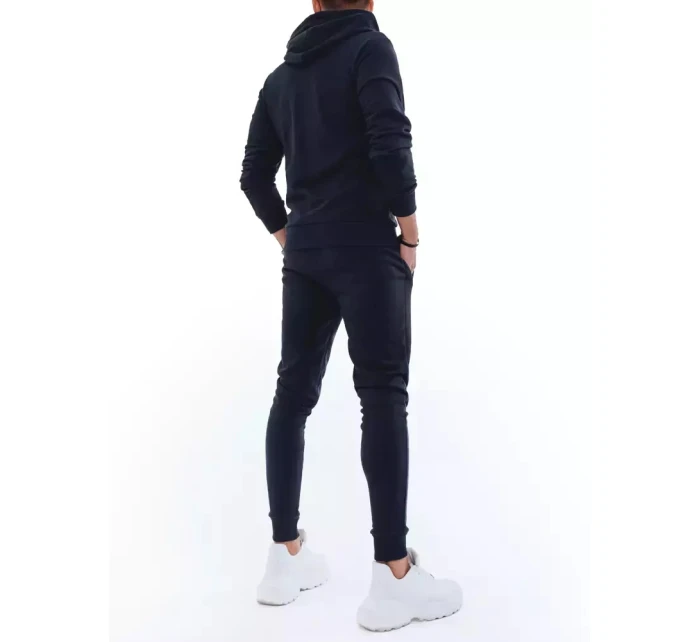 Pánské tmavě modré tepláky FashionStreet AX0429 Pánské tmavě modré tepláky FashionStreet AX0429