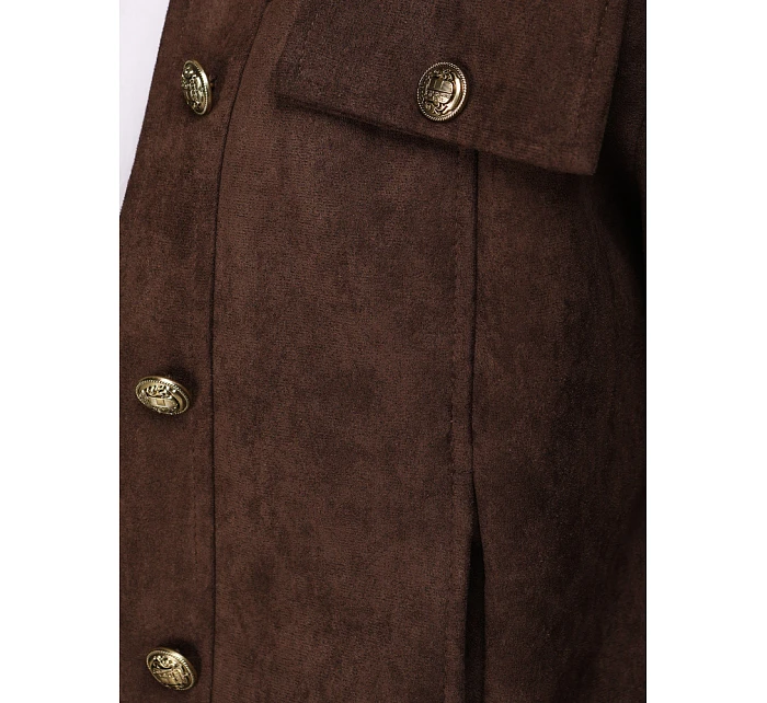 Kurtka damska brązowa model 22084528 - FashionStreet Kurtka damska brązowa model 22084528 - FashionStreet