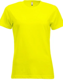 Clique New Classic-T Women Dámské tričko 67.9361 visibility yellow