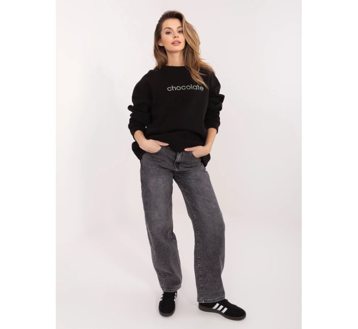 Bluza RV BL model 22020611 czarno zielony - FPrice Bluza RV BL model 22020611 czarno zielony - FPrice