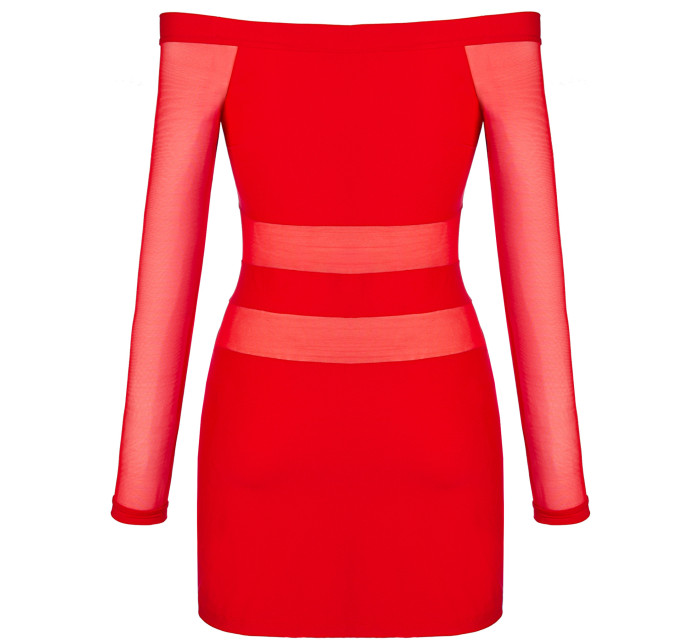 Šaty V-9299 červené - Axami