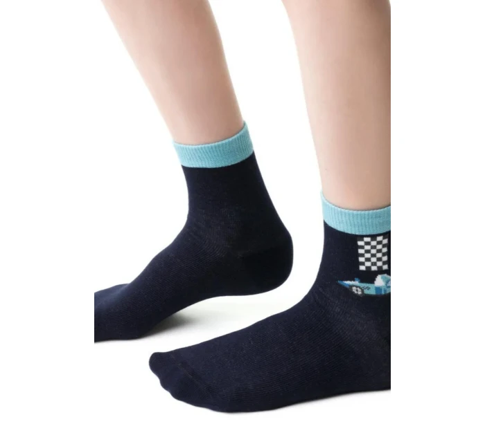 Chlapecké vzorované ponožky 014 GRANATUE 29-31 Chlapecké vzorované ponožky 014 GRANATUE 29-31