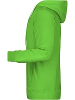 Daiber 8024 Pánská raglánová mikina s kapucí 02.8024 lime green Daiber 8024 Pánská raglánová mikina s kapucí 02.8024 lime green