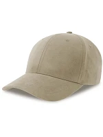 Atlantis Headwear Fam-S 6 Panelová čepice semišového vzhledu 33.0271 stone Atlantis Headwear Fam-S 6 Panelová čepice semišového vzhledu 33.0271 stone