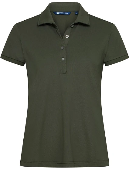 Cutter & Buck Virtue Polo Solid Women Dámské funkční polo 68.4435 ivy green Cutter & Buck Virtue Polo Solid Women Dámské funkční polo 68.4435 ivy green