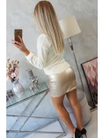 sukně s béžovou model 21752966 - K-Fashion sukně s béžovou model 21752966 - K-Fashion