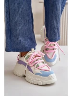 Dámské tenisky na masivní podrážce multikolor Nevela Dámské tenisky na masivní podrážce multikolor Nevela