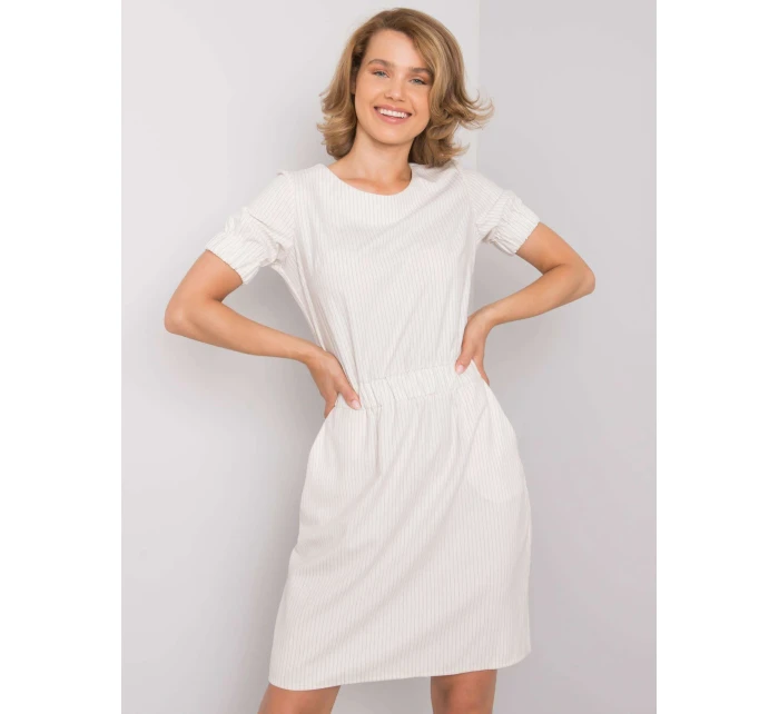 Šaty LK SK 506655.73 ecru