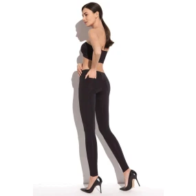 Dámské úple kalhoty 4458S černá - Gatta Dámské úple kalhoty 4458S černá - Gatta