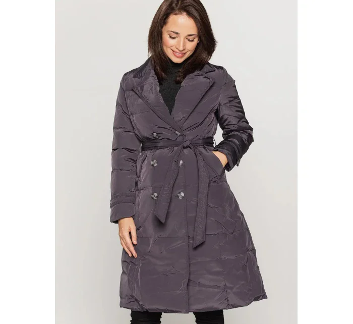 Dámská kabát BLH201033FX šedý - PERSO