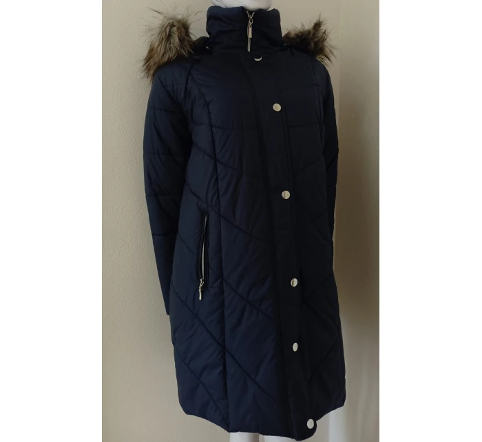 Dámská zimní bunda s kapucí M49409 - Zaks