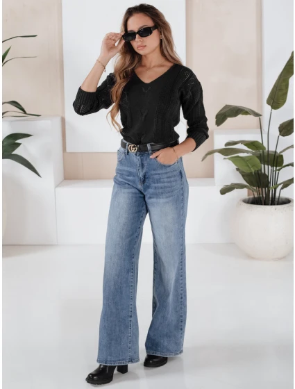 Dámský svetr black Dstreet model 21967068 - FashionStreet