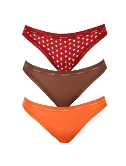 CALVIN KLEIN WOMEN'S FIGS 3-PACK BIKINI dámské