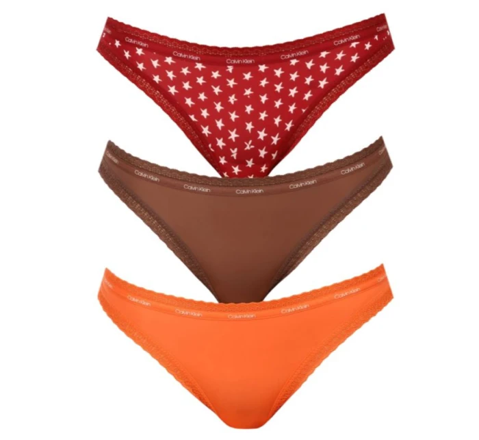CALVIN KLEIN WOMEN'S FIGS 3-PACK BIKINI dámské