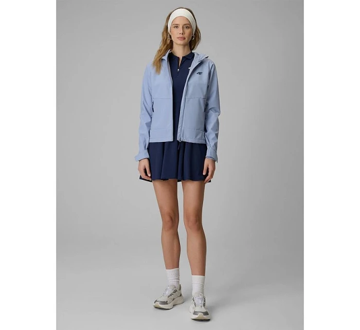 Softshellová bunda větruodolná 5000 membrána dámská 4F 4FWSS26TSOFF546-34S