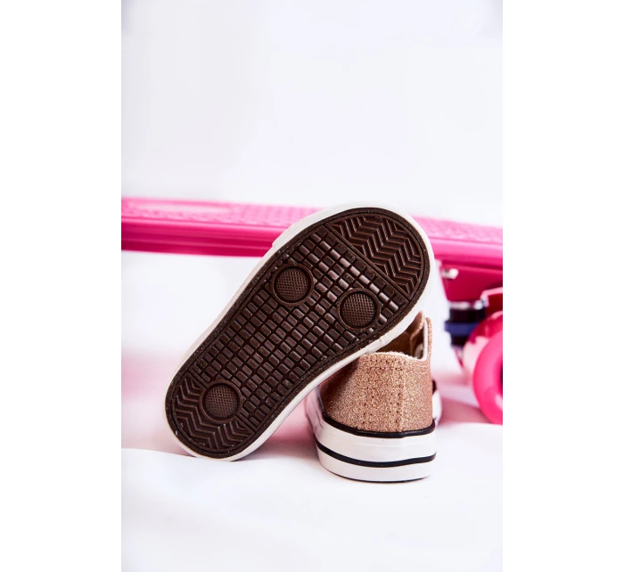 Dětské tenisky vázané Rose Gold model 21587094 - Boto
