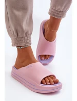 Dámské módní pantofle Big Star model 21652616 Světle růžové - Big Star Shoes Dámské módní pantofle Big Star model 21652616 Světle růžové - Big Star Shoes