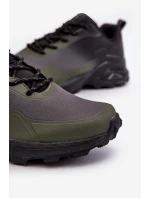 Mužské sportovní boty McBraun tmavě zelené Mužské sportovní boty McBraun tmavě zelené