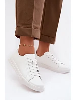 Kožené dámské tenisky Vinceza 79536 Bílé