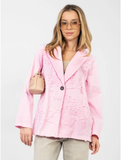 Marynarka IT MA model 21934256 jasny różowy - FPrice