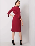 Sukienka LK SK 507843.12P bordowy Sukienka LK SK 507843.12P bordowy