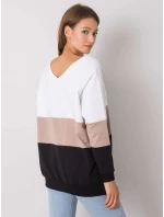 Mikina RV BL 5972.07 černá a béžová