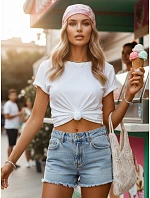 Dámské šortky PALOMA PARADISE light blue FashionStreet SY0309