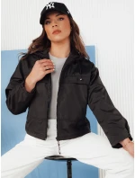 Dámská přechodná bunda EUNIKAR černá FashionStreet TY4333 Dámská přechodná bunda EUNIKAR černá FashionStreet TY4333