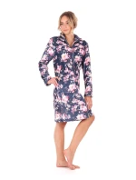 Dámský župan Toya se zipem blue - Vestis Dámský župan Toya se zipem blue - Vestis