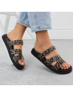 Dámské žabky v béžové barvě model 21904992 - VINCEZA