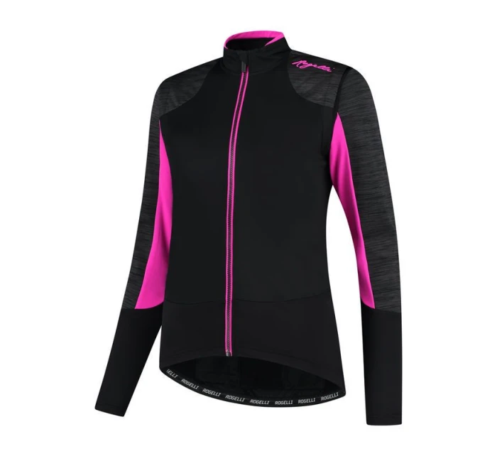 Rogelli dámská zimní bunda GLORY černo-růžová S