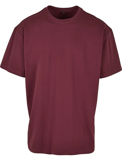 Build your Brand BY 102 Oversize tričko z těžké bavlny 56.0102 cherry Build your Brand BY 102 Oversize tričko z těžké bavlny 56.0102 cherry