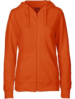 Neutral O 83301 Dámská mikina s kapucí z bio bavlny 77.8331 orange