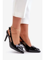 Lakované Lodičky S  Černé model 21679469 - Boto