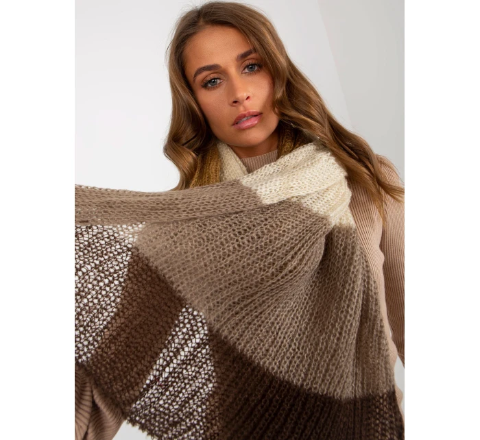 Šátek AT SZ model 21311251 tmavě lila - FPrice Šátek AT SZ model 21311251 tmavě lila - FPrice