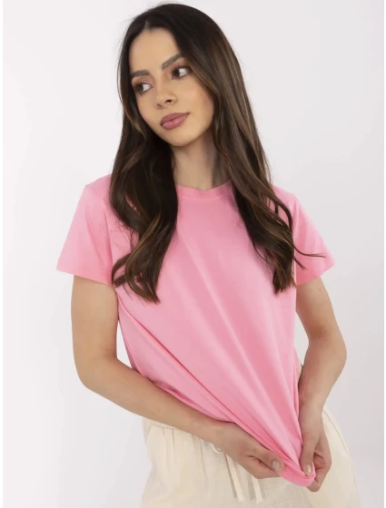 T shirt CLM TS model 21091753 różowy - FPrice T shirt CLM TS model 21091753 różowy - FPrice