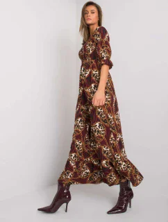 Šaty DHJ SK model 15859597 kaštanová - FPrice