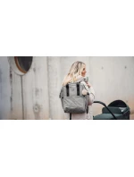 Dámský batoh na kočárek Engelis Vuch Eloa Grey Dámský batoh na kočárek Engelis Vuch Eloa Grey