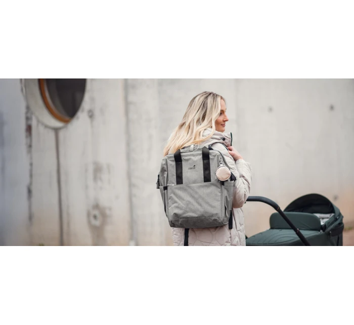 Dámský batoh na kočárek Engelis Vuch Eloa Grey Dámský batoh na kočárek Engelis Vuch Eloa Grey