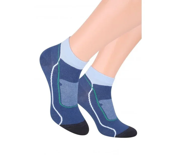 Pánské kotníkové ponožky Steven Sport art.054 Pánské kotníkové ponožky Steven Sport art.054