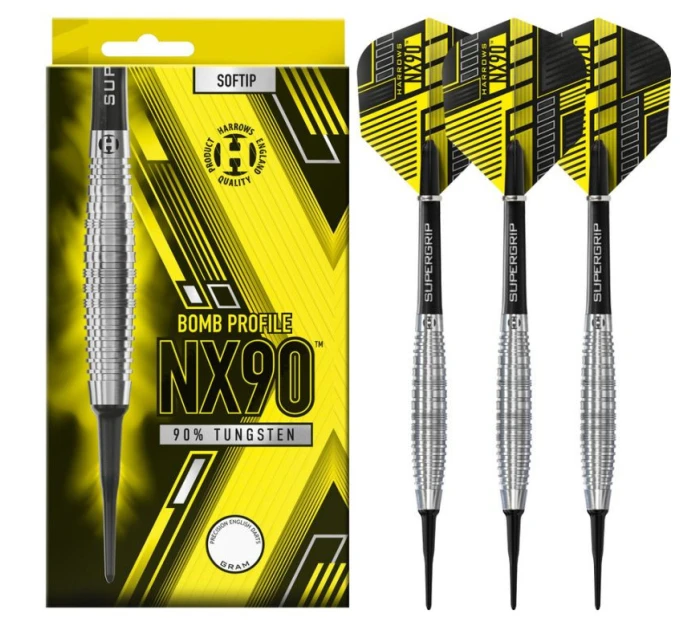 Šipky Harrows NX-90 Parallel 90% steeltip Šipky Harrows NX-90 Parallel 90% steeltip